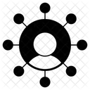 Benutzerverbindung  Symbol
