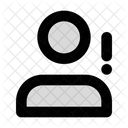 Benutzerwarnung Symbol