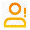 Benutzerwarnung Symbol