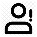 Benutzerwarnung Symbol