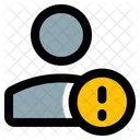 Benutzerwarnung Profilwarnung Benutzerwarnung Symbol