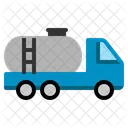 Benzin LKW Transport Transport Fahrzeug Heizol Symbol