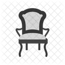 Bequemer Stuhl  Symbol