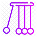Berco De Newtons Momento Fisica Ícone