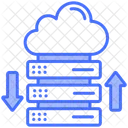 Bereitstellung Server Bereitstellung Symbol