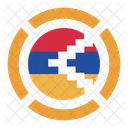 Berg Karabach Flagge Symbol