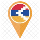 Berg Karabach Flagge Symbol