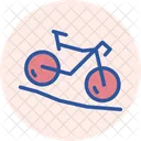 Berg Radfahren Zyklus Icon