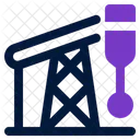 Bergbau Industrie Ol Symbol
