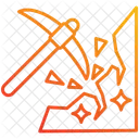 Bergbau Graben Industrie Symbol
