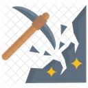 Bergbau Graben Industrie Symbol