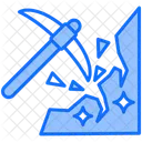 Bergbau Graben Industrie Symbol