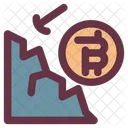 Bitcoin Bergbau Reich Symbol