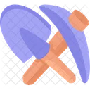 Bergbau Energie Symbol