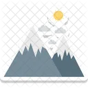 Berge Hugel Landschaft Symbol