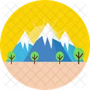 Berge Hugel Felsen Icon