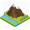 Berge Landschaft Gebirge Icon