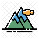 Berge Berg Bergsteigen Icon