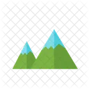 Berge Landschaft Symbol