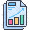 Bericht Investition Statistik Symbol