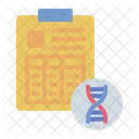 Bericht Test DNA Symbol