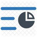 Bericht Kreisdiagramm Geschaft Symbol