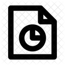 Analytik Diagramm Graphbericht Symbol