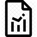 Berichte Wachstumsdiagramm Analyse Icon