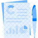 Diagramm Dokument Fehler Symbol