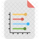 Monatlich Statistiken Diagramm Symbol