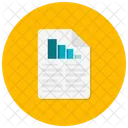 Balken Dokument Diagramm Symbol