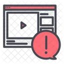 Bericht Video Website Symbol