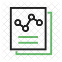 Berichte Diagramm Papier Symbol