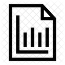 Bericht Diagramm Datei Symbol