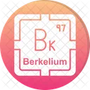 Berkelium Preodic Table Preodic Elements Icon