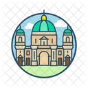 Berlin Cathedral Famous Building Landmark Icon
