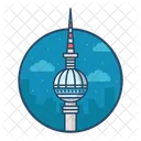Berlin Famous Building Landmark Icon