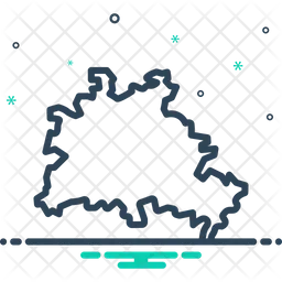 Berlin Map  Icon