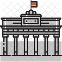 Berlin Wall German Historical アイコン