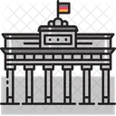 Berlin Wall Building German Wall Icon