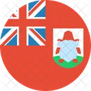 Bermudas Bandera Pais Icono