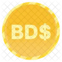 Bermudian Dollar Coin  Icon