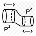 Bernoulli Equation Fluid Dynamics Icon