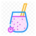 Berry Smoothie Drink Icon