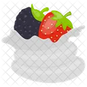 Berry Pavlova Berries Frosting Berries Whip Icon