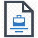 Portfolio Profil Job Symbol