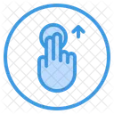 Beruhren Hoch Finger Icon