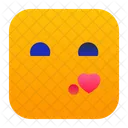 Besos Corazon Amor Icono