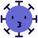 Besos Emoji De Coronavirus Coronavirus Icono