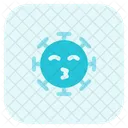 Besos Emoji De Coronavirus Coronavirus Icono